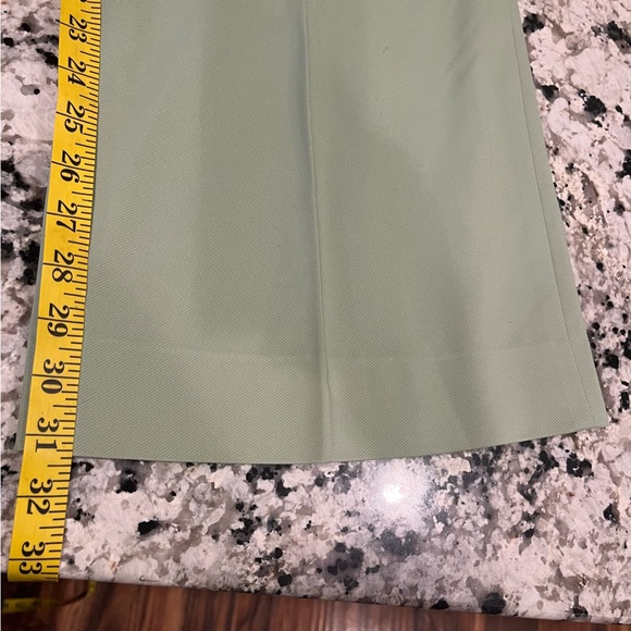 70s avocado green Palazzo Pants - small medium | Vintage Bell Bottom Trousers - Picture 3 of 6